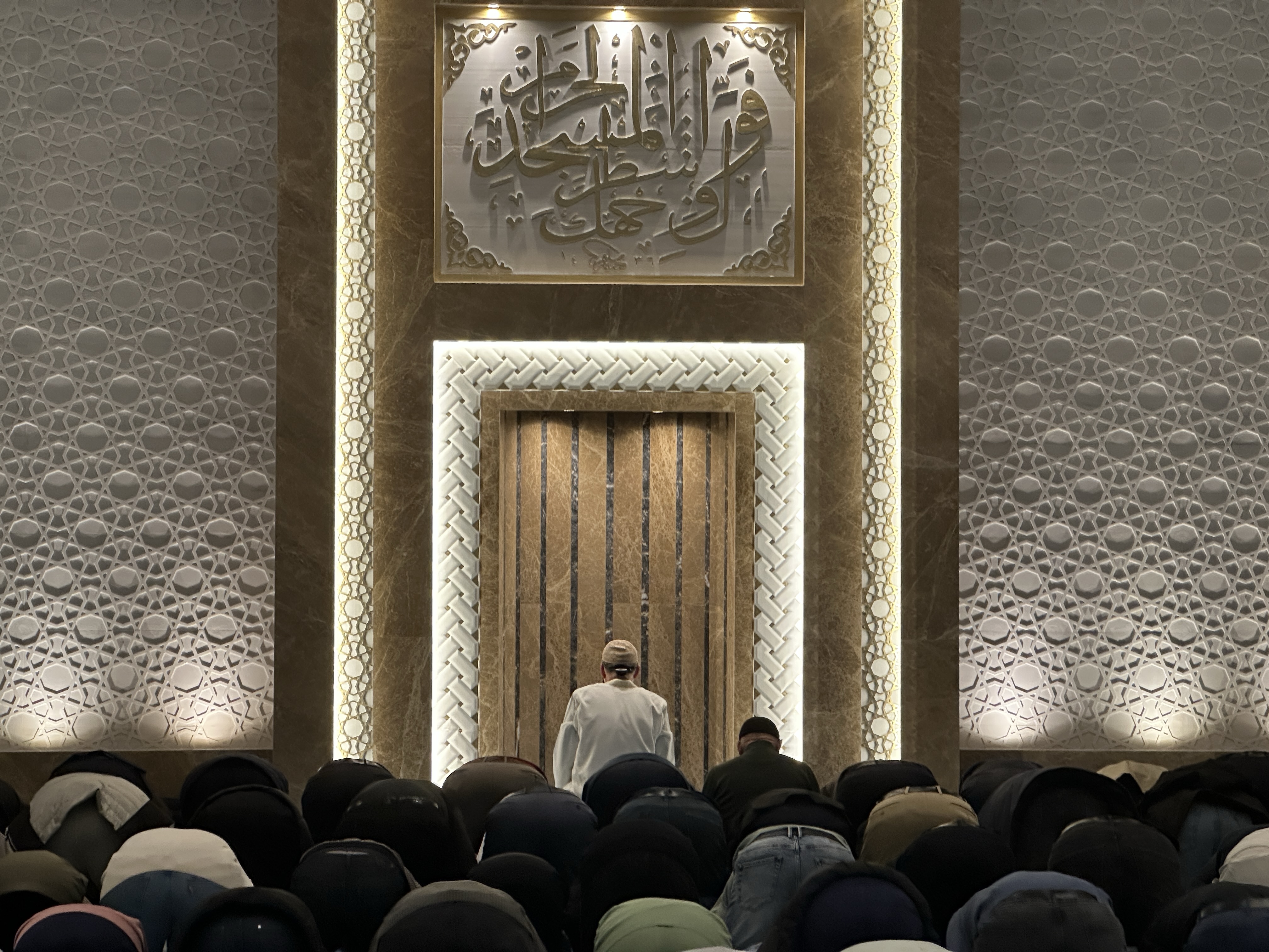 Prière à la Grande Mosquée de Vernon